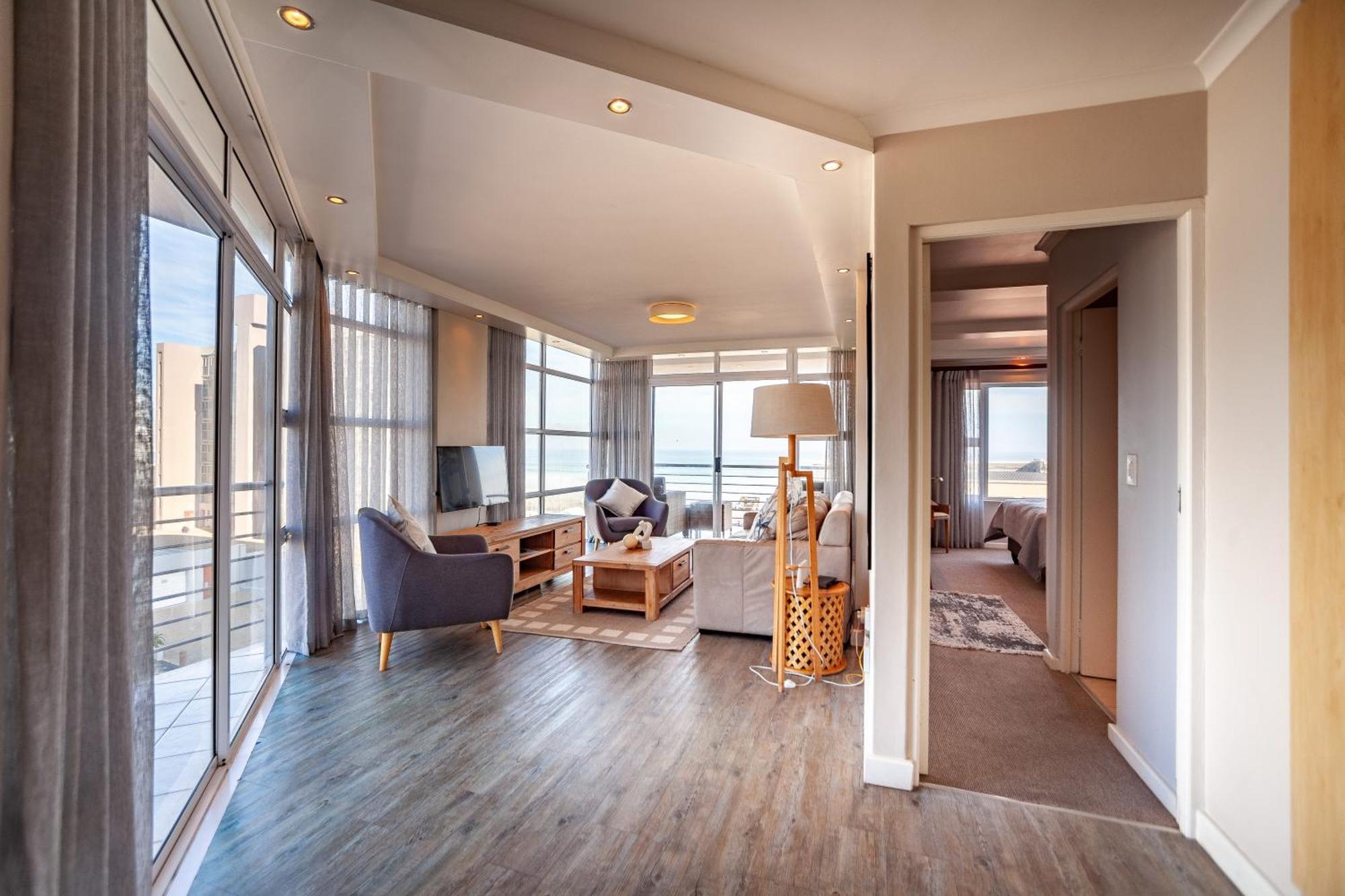 Luxury Ocean View Beachfront 2 Bed Apartment -206 The Waves, Blouberg, Cape Town Bloubergstrand Kültér fotó