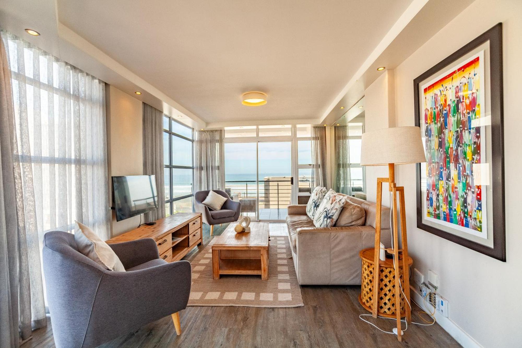 Luxury Ocean View Beachfront 2 Bed Apartment -206 The Waves, Blouberg, Cape Town Bloubergstrand Kültér fotó